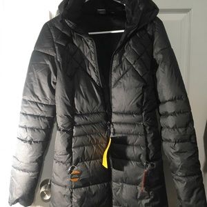 Champions Puffer Jacket Jacket Gray